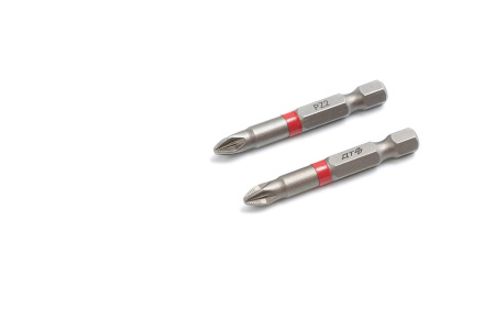 Бита Pozidrive PZ2 l=50мм S2 (под патрон 1/4" Hex) 2 штуки, Дело техники 790722