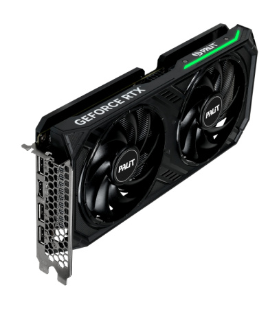 Видеокарта GeForce RTX4060 Palit 8Гб DUAL OC GDDR6,128bit,HDMI,3DP (NE64060T19P1-1070D) ret
