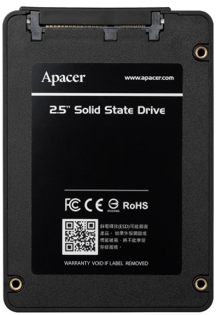 SSD-накопитель 240Гб Apacer AS340 240Gb [AP240GAS340G-1](TLC,550/490 Мб/с)