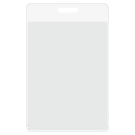 Обложка-карман для карт и пропусков OfficeSpace "Vibes", 95*65мм, ПВХ, ассорти PC_55431