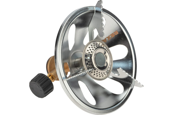 Плитка газовая туристическая Rexant Кочевник 12-4131, резьбовое соединение, компактная, чехол