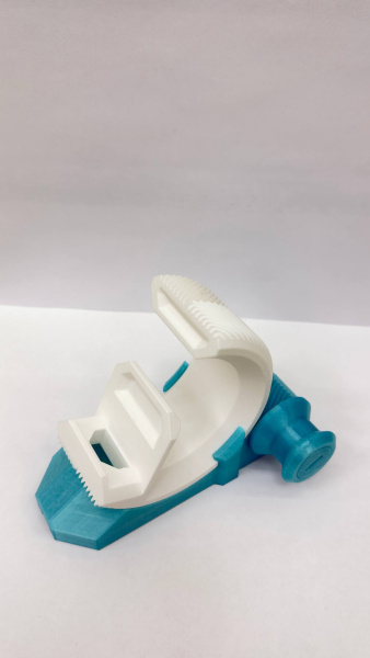 Подставка для телефона регулируемая. Бирюзовая 38м 