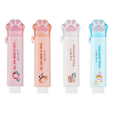 Ластик MESHU "Cat Paw", футляр MS_54912