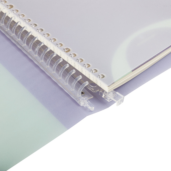 Тетрадь на кольцах 80л. "Letter symbol" пласт. обложка Greenwich Line (Nrp80A5_38621)