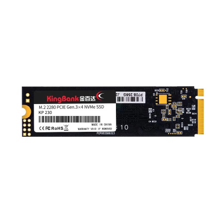 SSD-накопитель M.2 512Гб Kingbank KP230 [K5.02.FPL1512202] (3D NAND,NVMe,3000/1800 Мб/с)