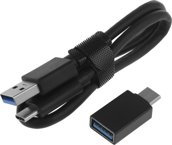 Накопитель SSD Netac USB-C 250GB NT01Z9-250G-32BK Z9 черный