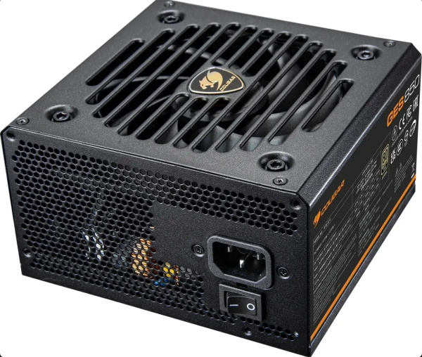Блок питания 850Вт Cougar GES 850 (APFC,120мм,3PCI-E+16 pin (12V-2x6),6SATA,80+Gold)