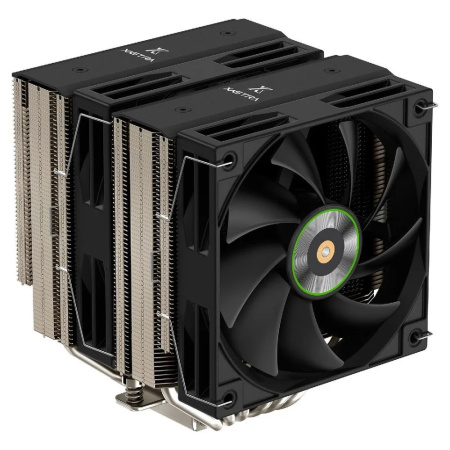 Кулер S115х/1200/1700/1851/AMx XASTRA AX620 (270W/2*120mm/800-1850rpm/ARGB/6 тепл.трубок/медное основание)[AX620-YYNFMX-GL]