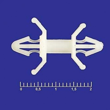 Стойка для платы с защёлками CS-10 L=10mm нейлон