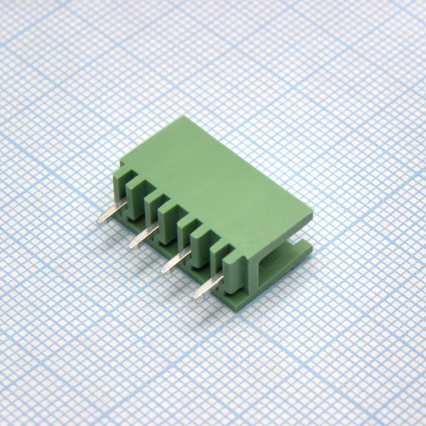 Клеммник разъемный  5.08мм, 4конт, 15а, 300в, прямой, 2EDGV-5.08-04P-14-00A(H)