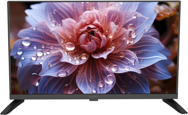 Телевизор LED Supra 24" STV-LC24LT0080W Frameless черный HD 60Hz DVB-T2 DVB-C USB (RUS)