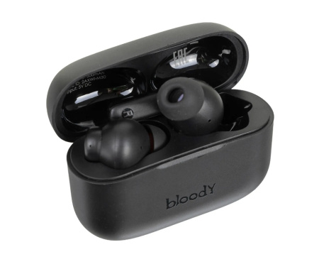 Гарнитура TWS A4Tech Bloody M30 Bt5.0 32 Ом 105дБ Черный