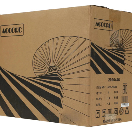 Корпус mATX Б_БП Accord Entry ACC-2053B (USB2.0*2,audio,черный)