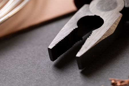 Комбинированные пассатижи "Micron" 4.5" HTP-100 металл в блистере