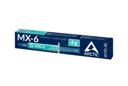 Термопаста Arctic MX-6 (4 грамма, шприц) [ACTCP00080A]
