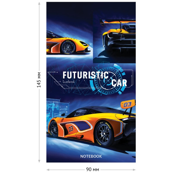 Блокнот ArtSpace А6 24л. "Авто. Микс" (Б6к24_29359)