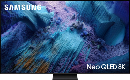 Телевизор QLED Samsung 75" QE75QN990FUXRU Series 9 черный графит/черный титан 8K Ultra HD 120Hz DVB-T2 DVB-C DVB-S2 USB WiFi Smart TV
