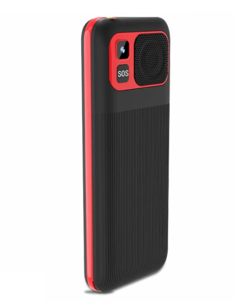 Сотовый Texet TM-315 черный-красный 2sim/2.8"/240*320/32Mb/microSD/Bt/2500мАч/моноблок