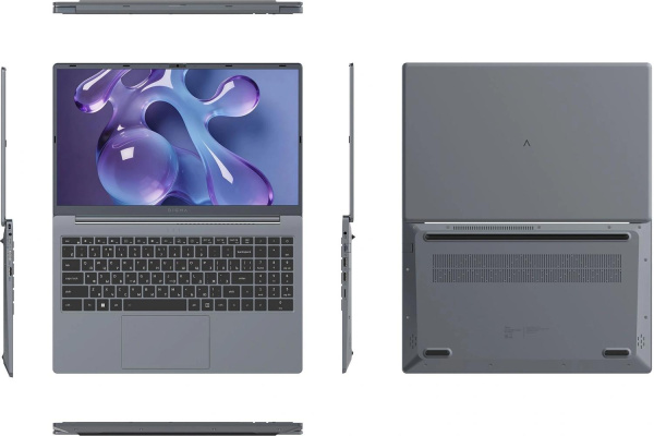 Ноутбук Digma Nova Ryzen 5 3500U 16Gb SSD512Gb AMD Radeon Vega 8 15.6" IPS FHD (1920x1080) Windows 11 Pro grey WiFi BT Cam 6000mAh (DN15R5-ADXW13)