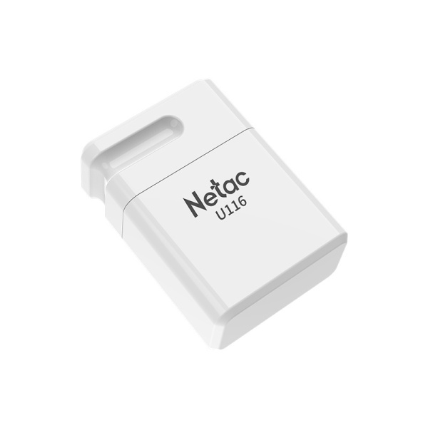 Флеш-накопитель USB2.0 4Gb Netac U116 (NT03U116N-004G-20WH) белый