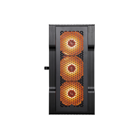 Корпус mATX Б_БП 1STPLAYER TRILOBITE T3 ARGB Black (1*USB3.0+2*USB2.0, Audio, Window, 4x120mm ARGB, черный)[T3-BK-4F2(AP)]