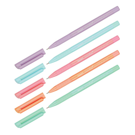 Ручка шариковая LUXOR "Liquiwrite" синяя 0,7мм. ассорти (2030P/50DU)