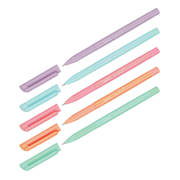 Ручка шариковая LUXOR "Liquiwrite" синяя 0,7мм. ассорти (2030P/50DU)