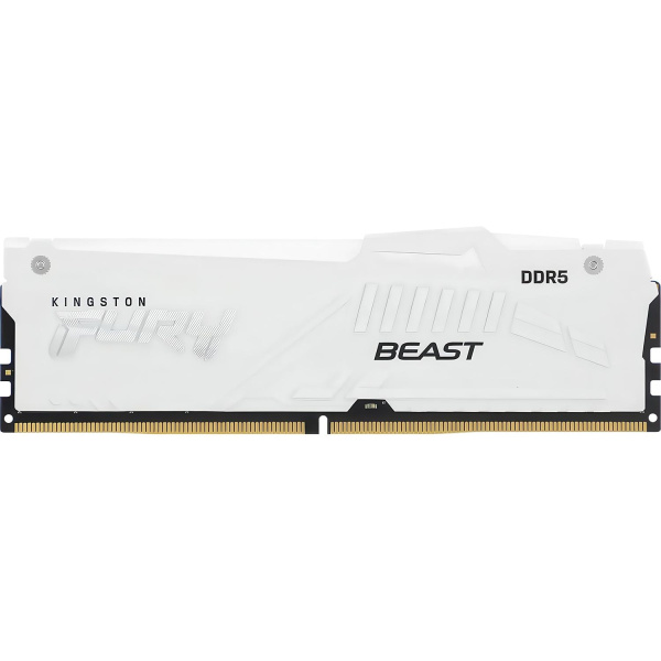 Память оперативная/ Kingston 32GB 5600MT/s DDR5 CL36 DIMM FURY Beast White RGB EXPO