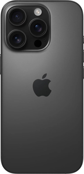 Смартфон Apple iPhone 16 Pro <ПИ> 8Гб 256Гб Black Titanium 6.3", AMOLED, 2622*1206, 6*3.89ГГц, 48+48+12Мп, 12Мп, 5G, NFC, iOS 18 (Без RuStore)