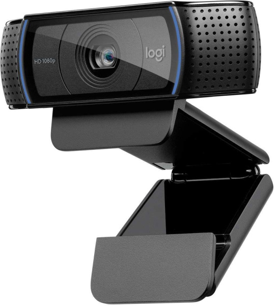 Веб-камера Logitech HD Pro Webcam C920 (960-000998) черный 3Mpix (1920x1080) USB2.0 с микрофоном