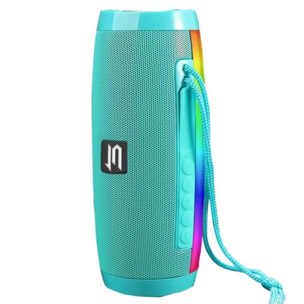 Портативная колонка Jet.A PBS-50 Bluetooth 2x5Вт 1200mAh LED подсветка Аквамарин