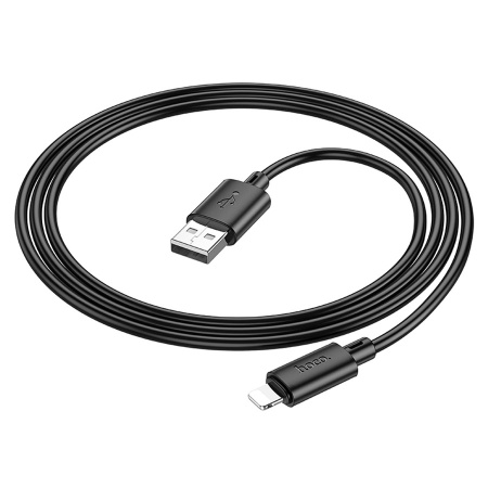 Кабель Lightning (m) - USB(m) HOCO X88, 1м, 2.4A черный