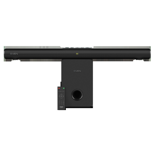 Саундбар SVEN SB-2150A 180Вт, Bluetooth, HDMI, ПДУ, Optical, USB, дисплей, беспроводной сабвуфер
