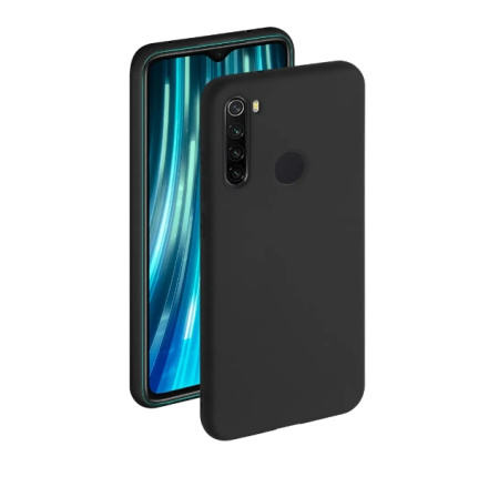 Чехол силиконовый для Xiaomi Redmi Note 8T Deppa Gel Color Case черный (87375)