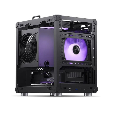 Корпус mATX Б_БП JONSBO C6 Handle Black (USB3.0, USB Type-C, Audio,черный)[C6 Handle Black]