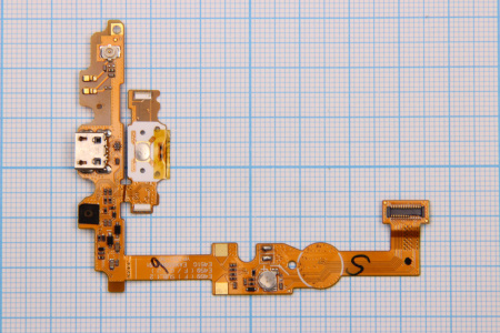 Шлейф LG E450 плата системный разъем/микрофон