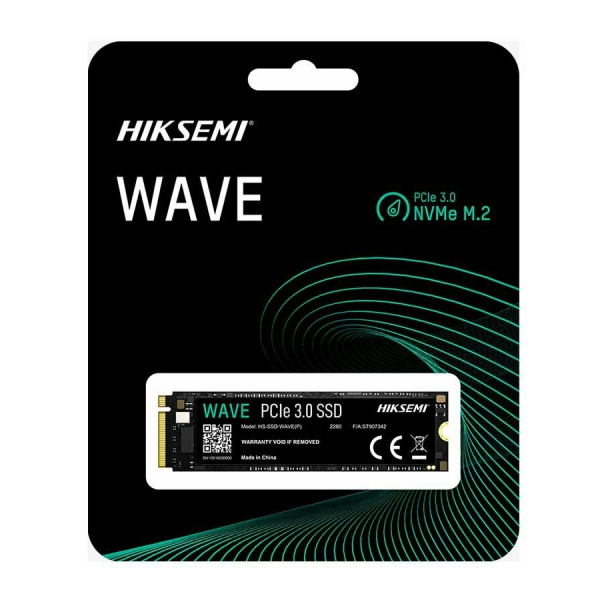 SSD-накопитель M.2 128Гб HIKSEMI (HIKVISION) Wave(P) [HS-SSD-WAVE(P) 128G](3D NAND,NVMe,1200/950 Мб/с)