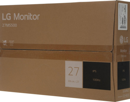 Монитор 27"/LG/27MS500-B/Черный/IPS/1920*1080/100 Hz/HDMI/