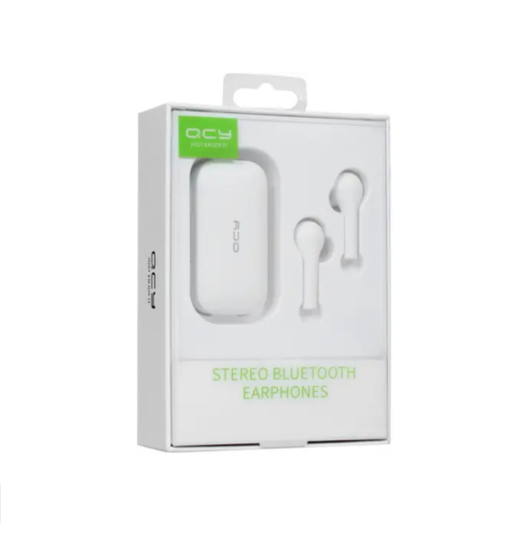 Гарнитура TWS QCY T5 Bt5.0 16Ом белый