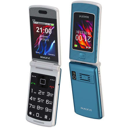 Сотовый Maxvi E28 Marengo 2sim/2.8+2.4"/320*240/microSD/0.3МП/Bt/раскладушка