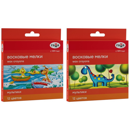 Мелки восковые 12цв. ГАММА "Мультики" (2131018_01_29) Мелки восковые 12цв. ГАММА "Мультики" (2131018_01_29)