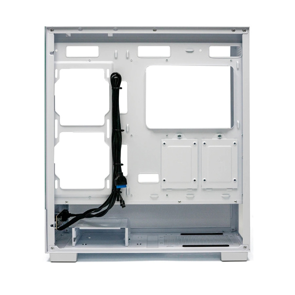 Корпус ATX Б_БП XASTRA Q500 3ARGB-C10 White (USB3.0,Audio,белый,3х120мм ARGB,ARGB+PWM HUB 10port,CPU Cooler до 160мм, VGA до 405мм,"аквариум")[Q500-3F