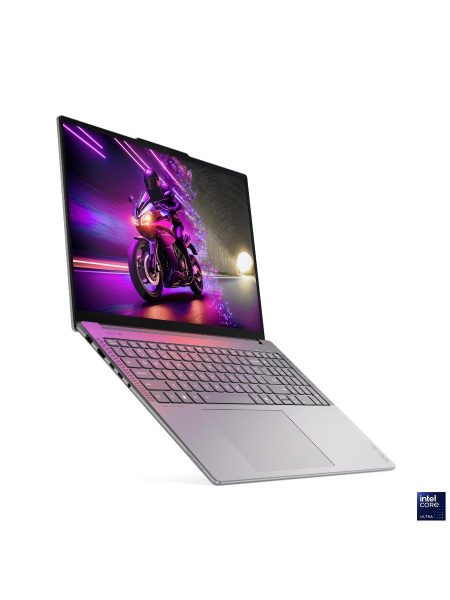 Ноутбук/ Lenovo Yoga Pro 9 16IAH10 16"(2880x1800 OLED)/Intel Core Ultra 7 225H(3.3Ghz)/32768Mb/1024SSDGb/noDVD/Ext:NVIDIA GeForce RTX 5050(8192Mb)/Cam/BT/WiFi/84WHr/war 1y/2.05kg/luna grey/Win11Home + 170W, RU kbd