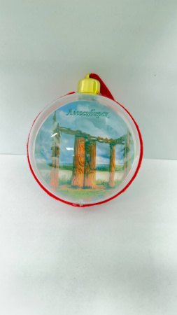 Елочный шар сувенирный "Лесосибирск"