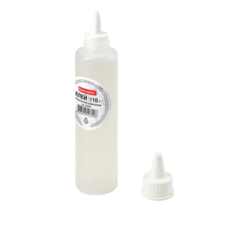 Клей силикатный BRAUBERG "Classic" 110гр. (224599)