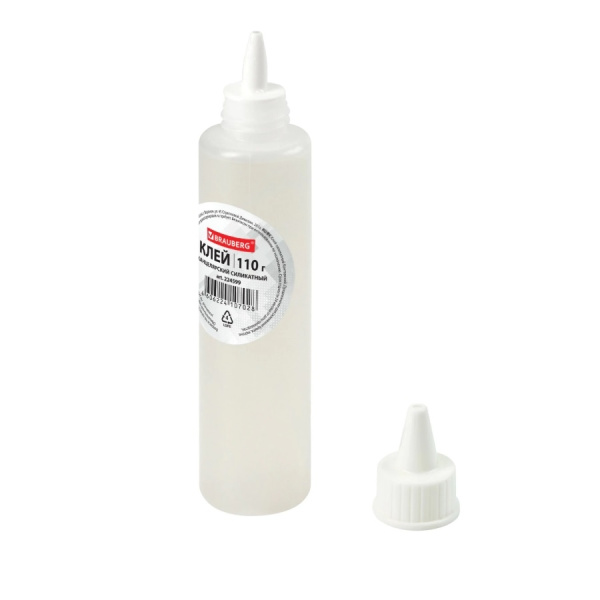 Клей силикатный BRAUBERG "Classic" 110гр. (224599)