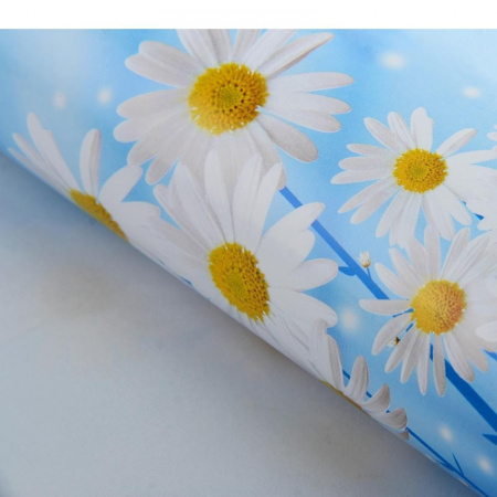 Бумага упаковочная подарочная "Ромашки" 52*76см