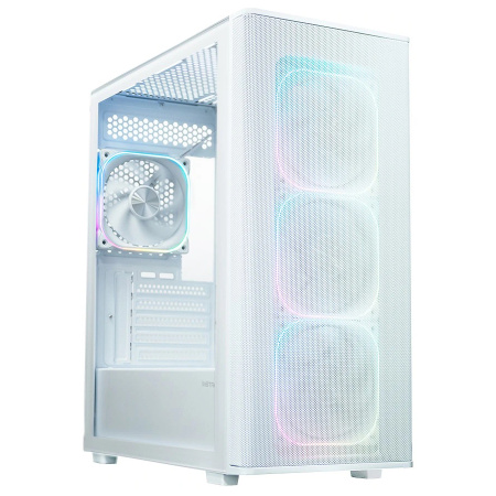 Корпус mATX Б_БП XASTRA A300M 4ARGB-C6 WH White (USB3.0,Audio,белый,Mesh,4х120мм ARGB+ARGB PWM HUB 6ports,CPU Cooler до 160мм, VGA до 340мм)