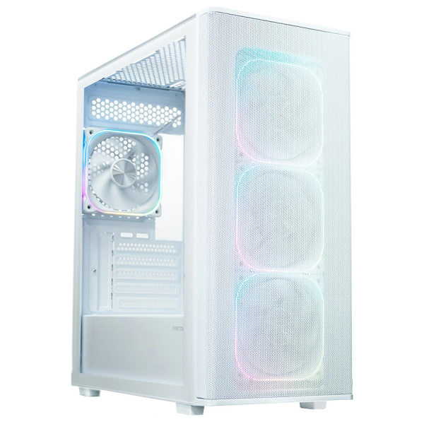Корпус mATX Б_БП XASTRA A300M 4ARGB-C6 WH White (USB3.0,Audio,белый,Mesh,4х120мм ARGB+ARGB PWM HUB 6ports,CPU Cooler до 160мм, VGA до 340мм)