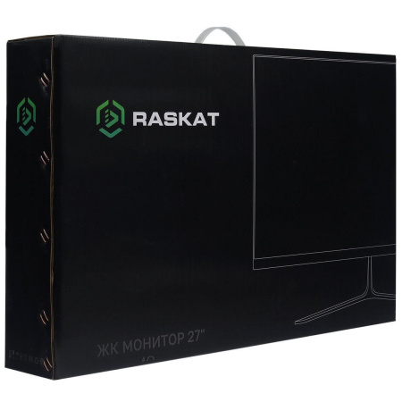 Монитор Bad Pack 27" Raskat I27F10DAW (27",IPS, 1920*1080, VGA+HDMI+DP, 5ms, 178°/178°, 1000:1, 100Hz, White ) bp